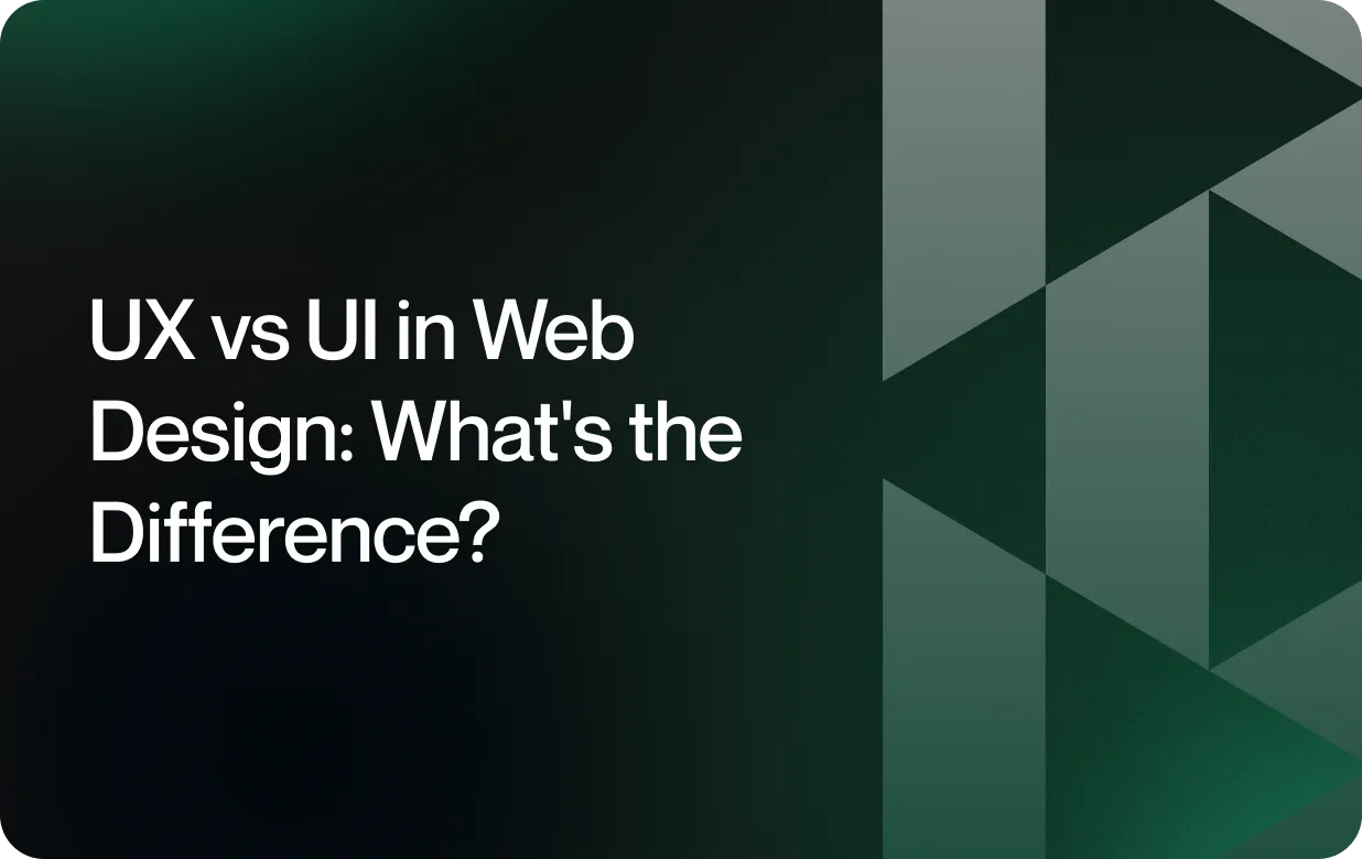 UX vs UI in Web Design