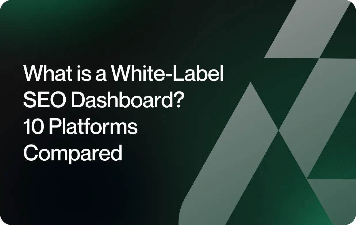 White-Label SEO Dashboard